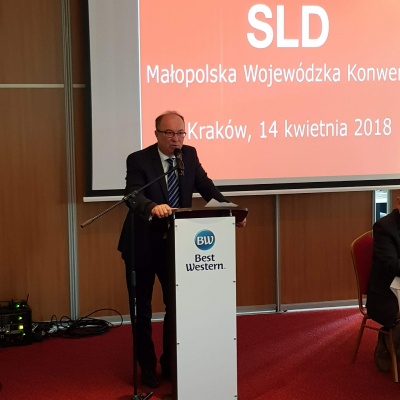 Małopolska Wojewódzka Konwencja SLD - 14 kwietnia 2018 