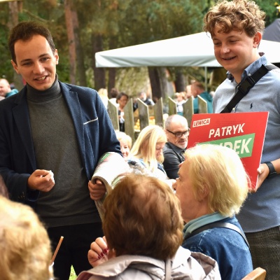 Kandydaci na Posłów na Festiwalu Ziemniaka