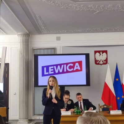 Uczestnicy samorządowej konferencji W-wa dn. 02 lutego 2024r.